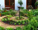 Potager near kitchen access